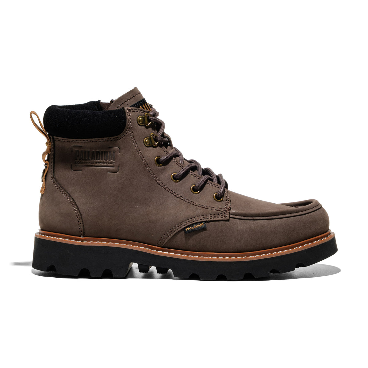 Palladium Trooperlite Grit Zip Dark Cocoa  - 04985-249-M