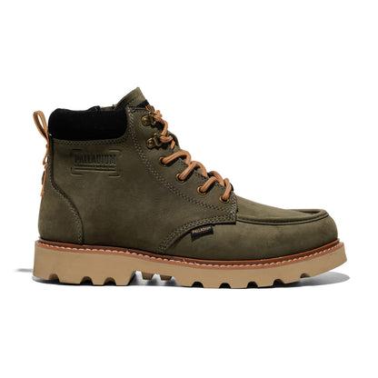 Palladium Trooperlite Grit Zip Olive Night  - 04985-325-M