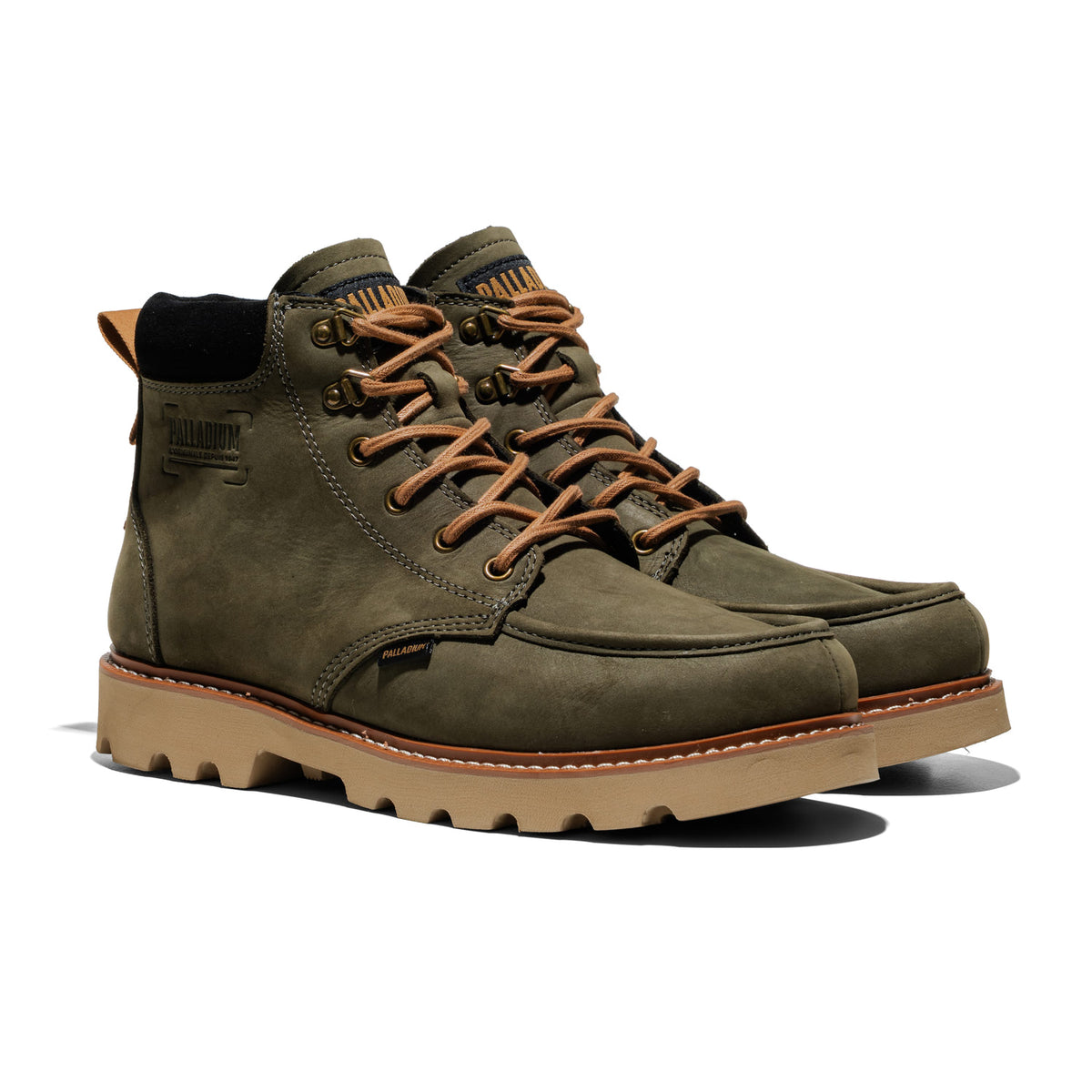 Palladium Trooperlite Grit Zip Olive Night  - 04985-325-M