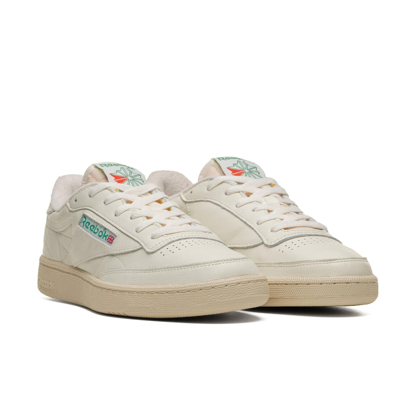 Reebok Club C 85 Vintage Top-Chalk/Paperwhite/Glen Green  - 100000317