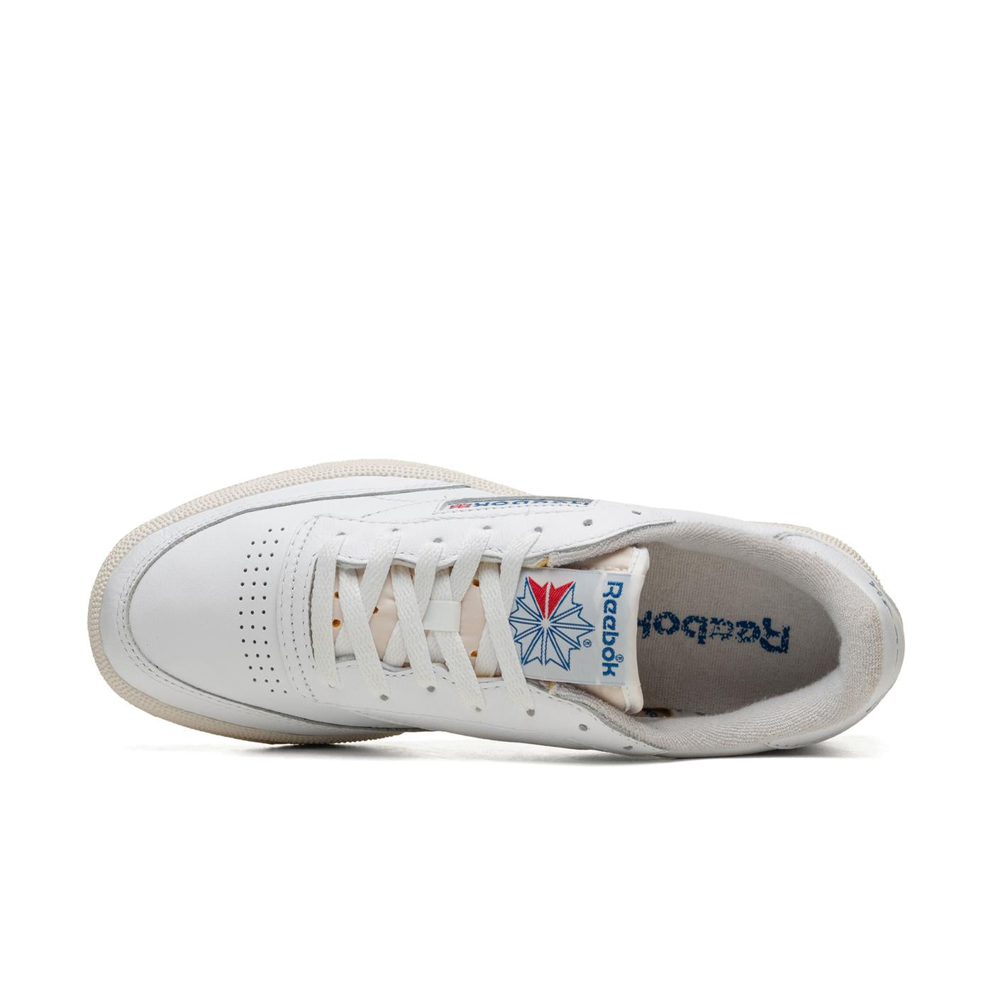 Reebok Club C 85 Vintage Ftwr White/Chalk/Vector Blue  - 100007875