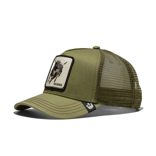 Goorin Bros. Road Rage Truckin Trucker Cap Olive  - 101-0211-OLI
