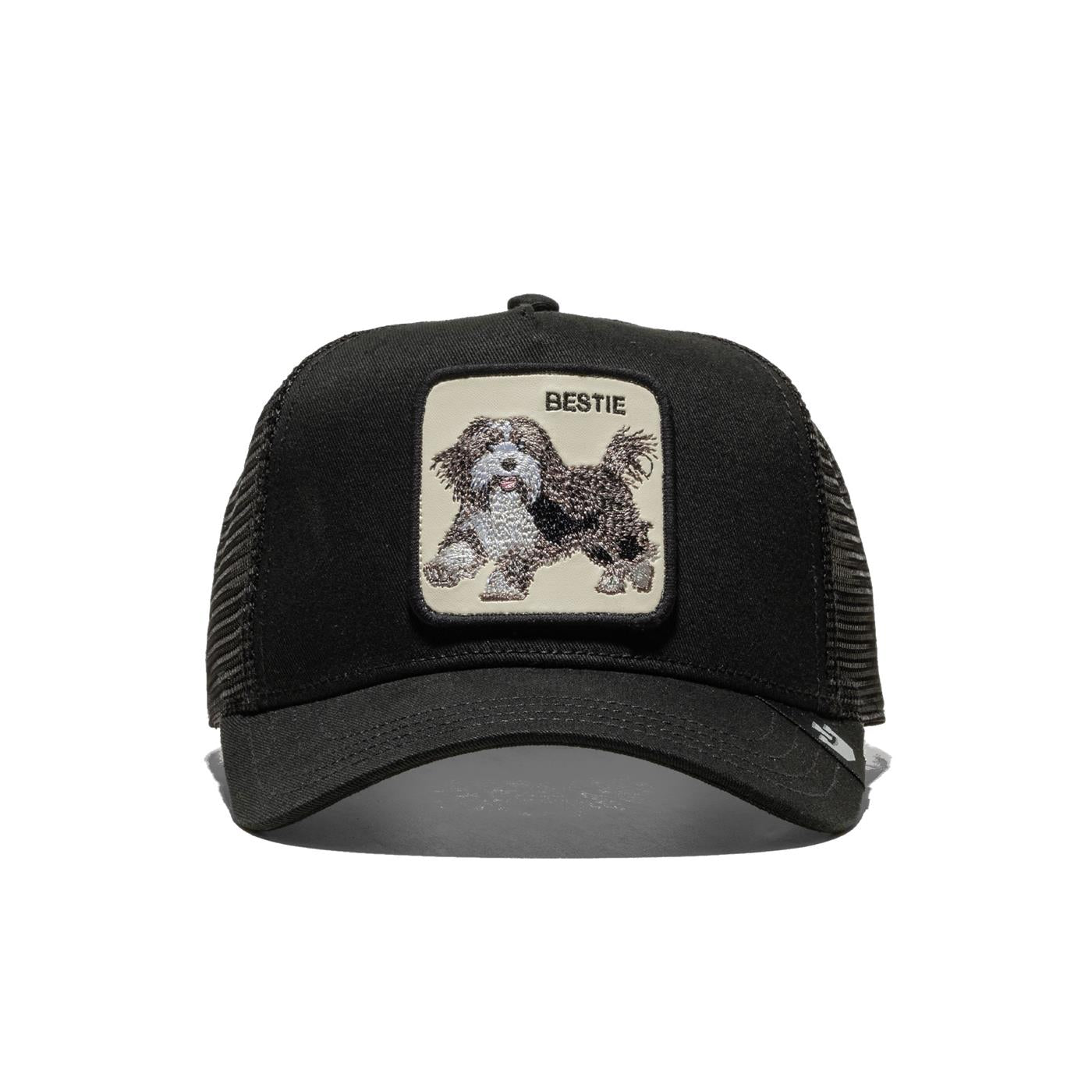Goorin Bros. The Bestie Dog Trucker Cap Black  - 101-1782-BLK