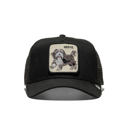 Goorin Bros. The Bestie Dog Trucker Cap Black  - 101-1782-BLK