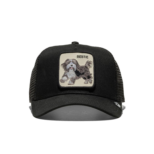 Goorin Bros. The Bestie Dog Trucker Cap Black  - 101-1782-BLK