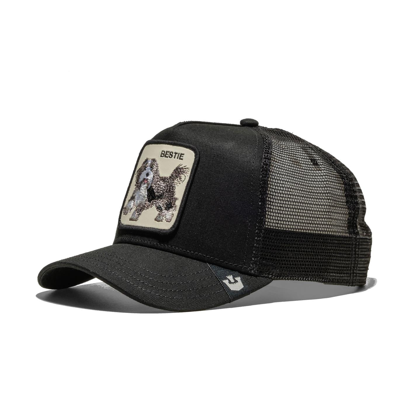 Goorin Bros. The Bestie Dog Trucker Cap Black  - 101-1782-BLK