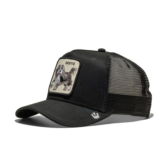 Goorin Bros. The Bestie Dog Trucker Cap Black  - 101-1782-BLK