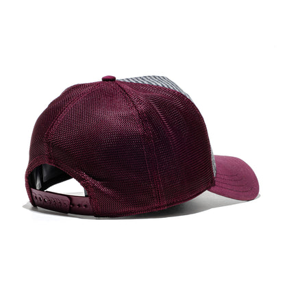 Goorin Bros Dapper Rooster Trucker Houndstooth/Crush  - 101-2260-HNDTH