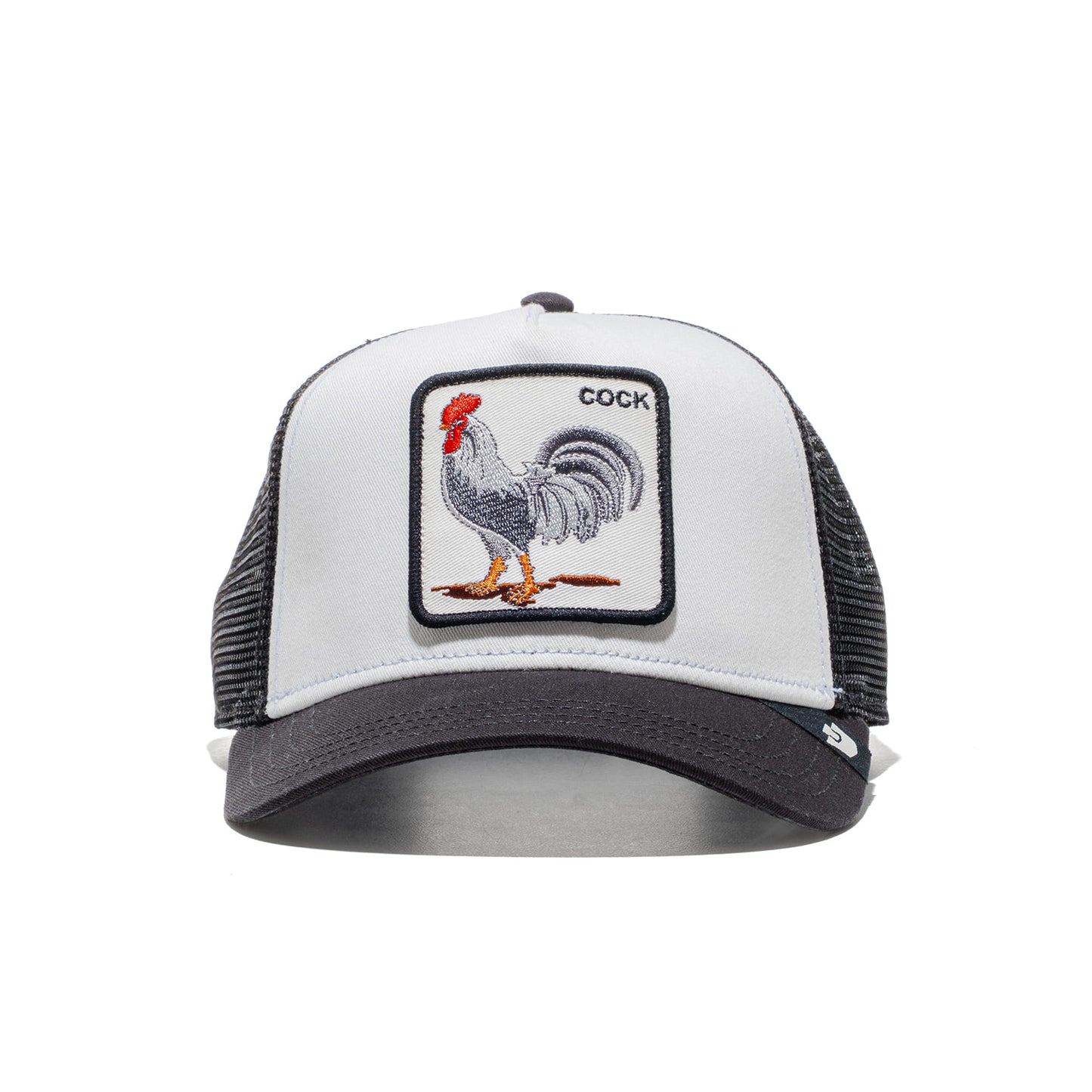 Goorin Bros Rooster Trucker Dust White/Void Black  - 101-2458-DUS02