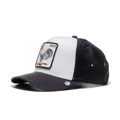 Goorin Bros Rooster Trucker Dust White/Void Black  - 101-2458-DUS02