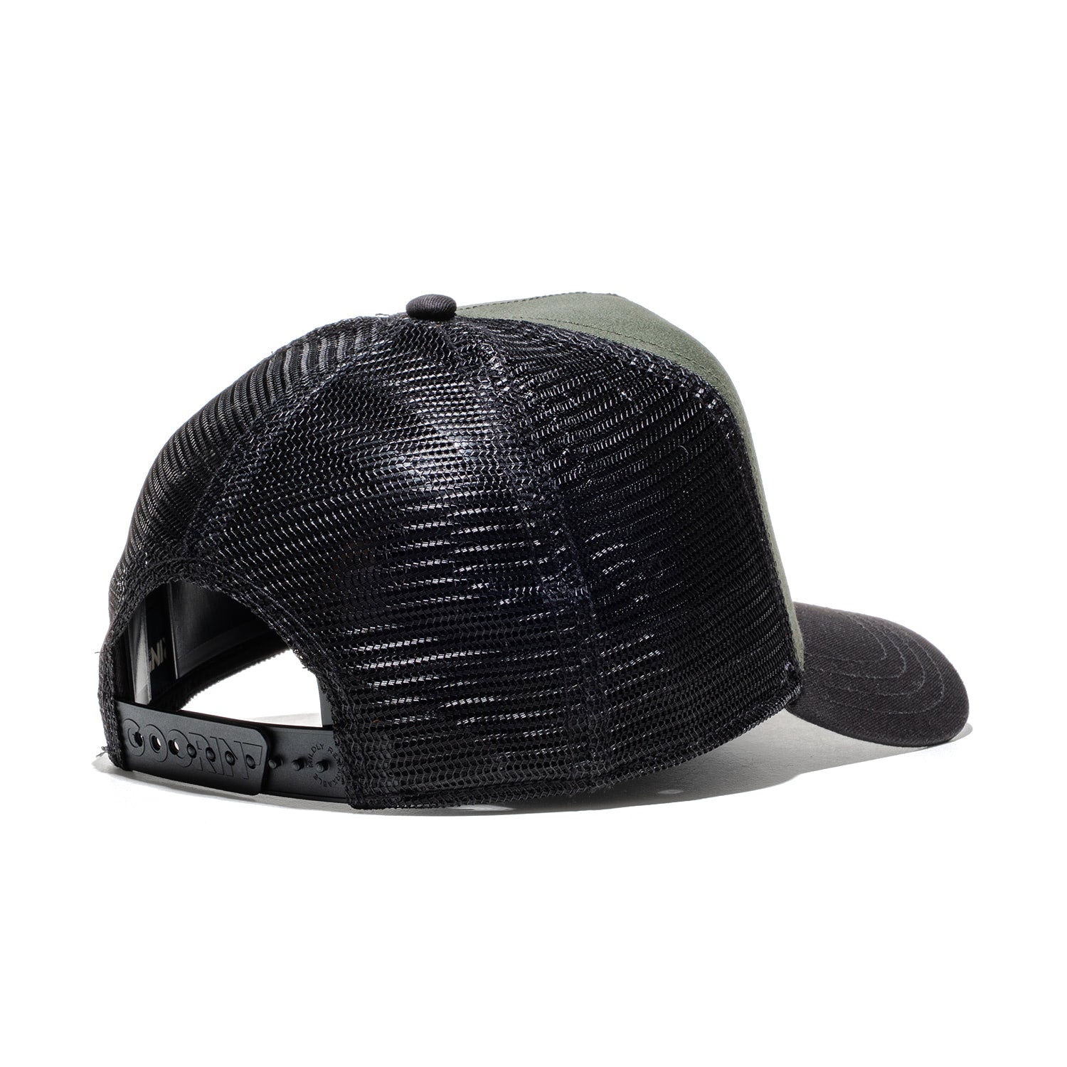 Goorin Bros Bad Boy Trucker Olive Green/Void Black  - 101-2538-VOI09