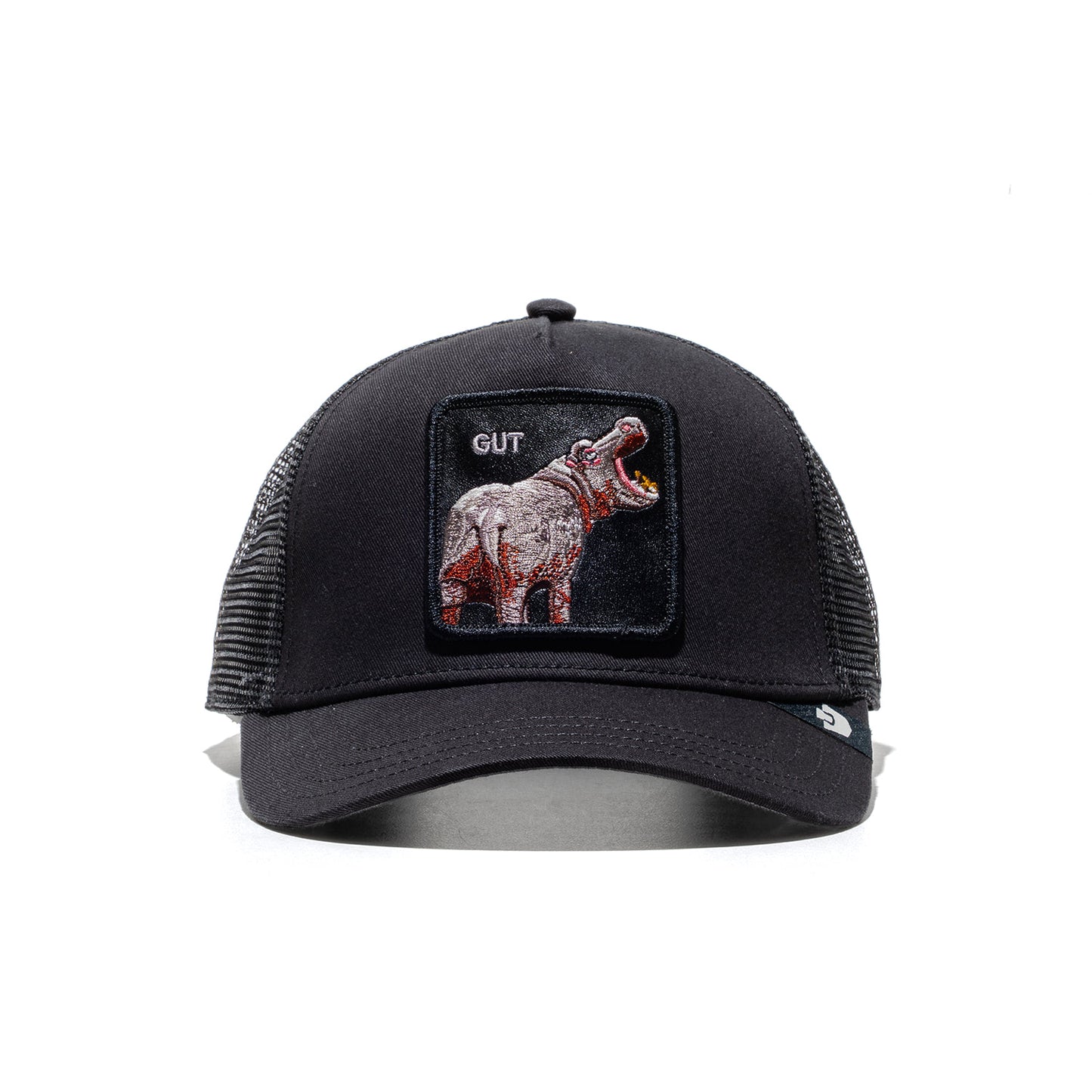 Goorin Bros Gut Hippo Trucker Void Black  - 101-2549-VOI01