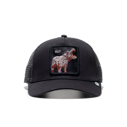 Goorin Bros Gut Hippo Trucker Void Black  - 101-2549-VOI01