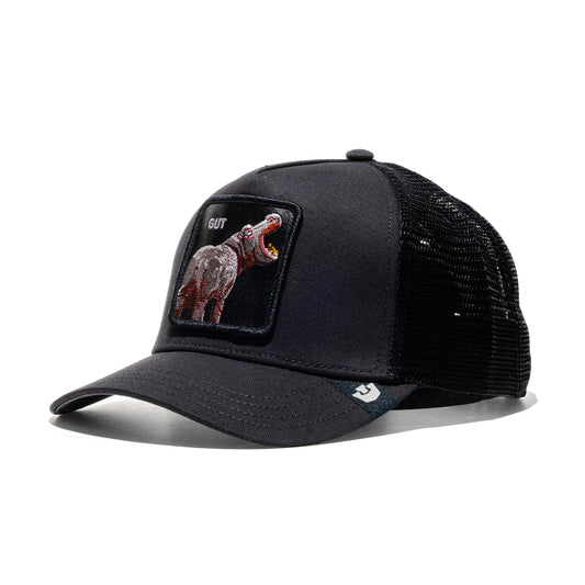 Goorin Bros Gut Hippo Trucker Void Black  - 101-2549-VOI01