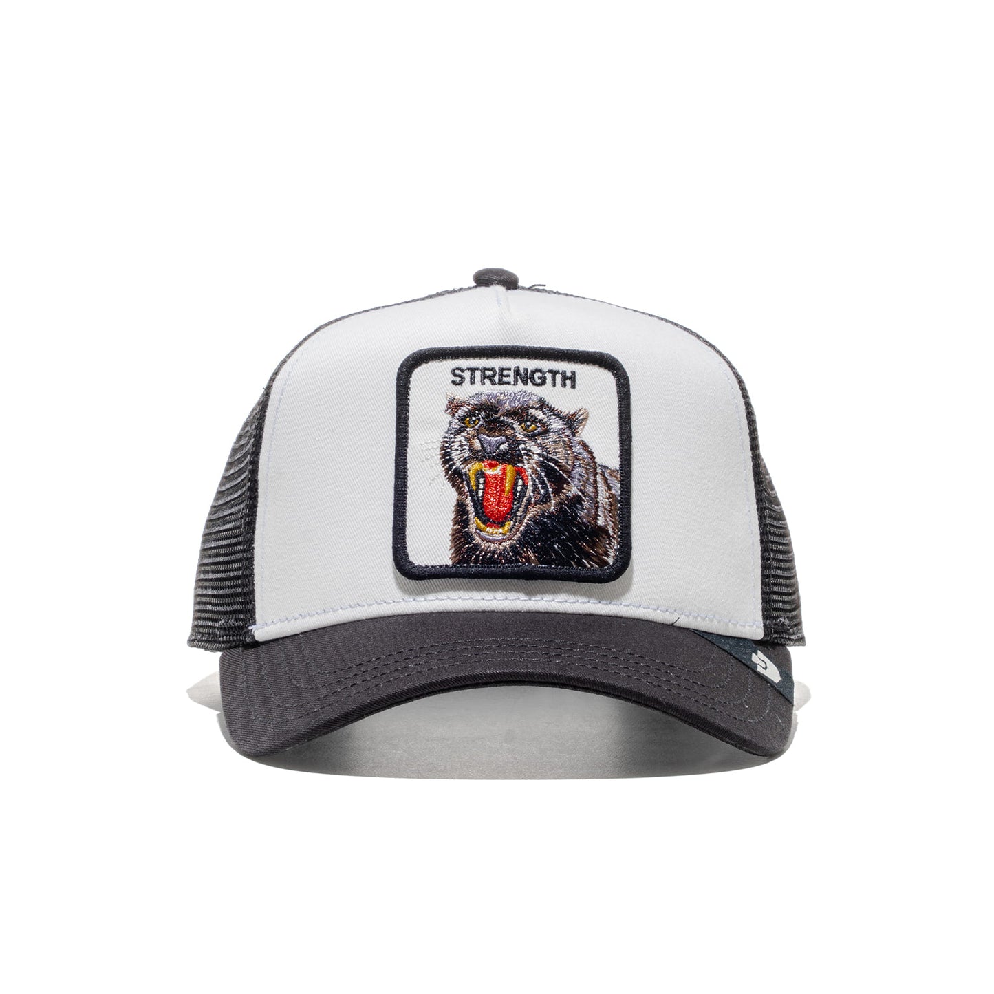 Goorin Bros Strenght Panther Trucker Dust White/Void Black  - 101-2998-DUS02