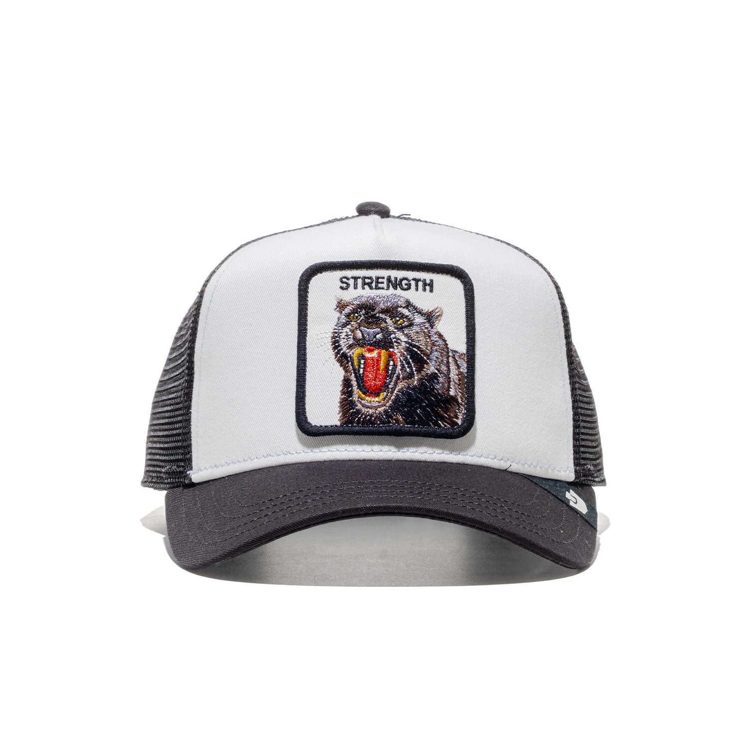 Goorin Bros Strenght Panther Trucker Dust White/Void Black  - 101-2998-DUS02