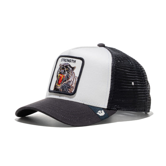Goorin Bros Strenght Panther Trucker Dust White/Void Black  - 101-2998-DUS02