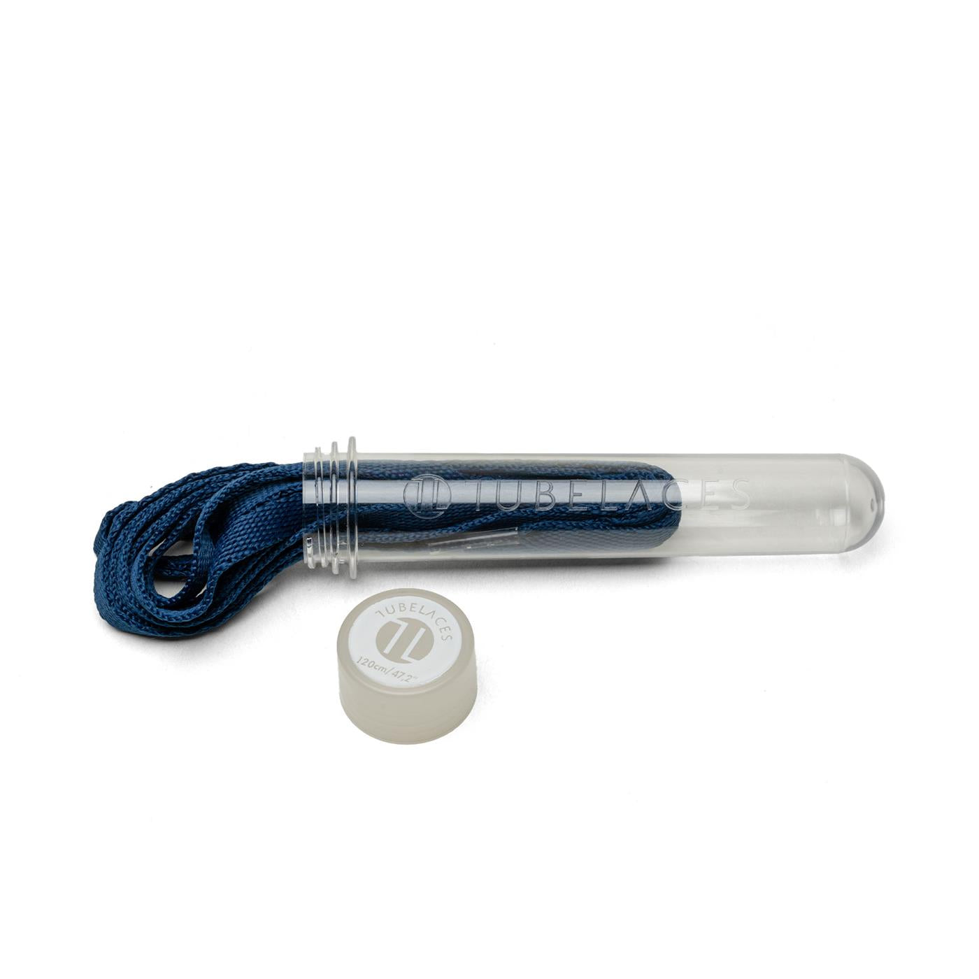Tubelaces Flat Laces Navy  - 10153-NAVY