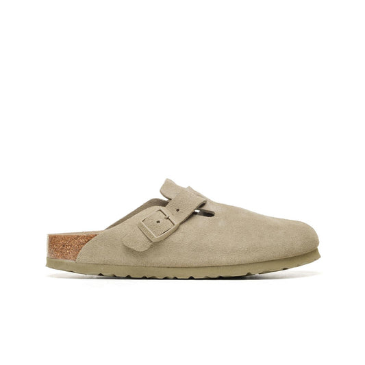 Birkenstock Boston Soft Footbed Faded Khaki  - 1019108