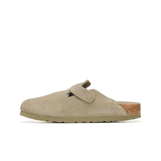 Birkenstock Boston Soft Footbed Faded Khaki  - 1019108