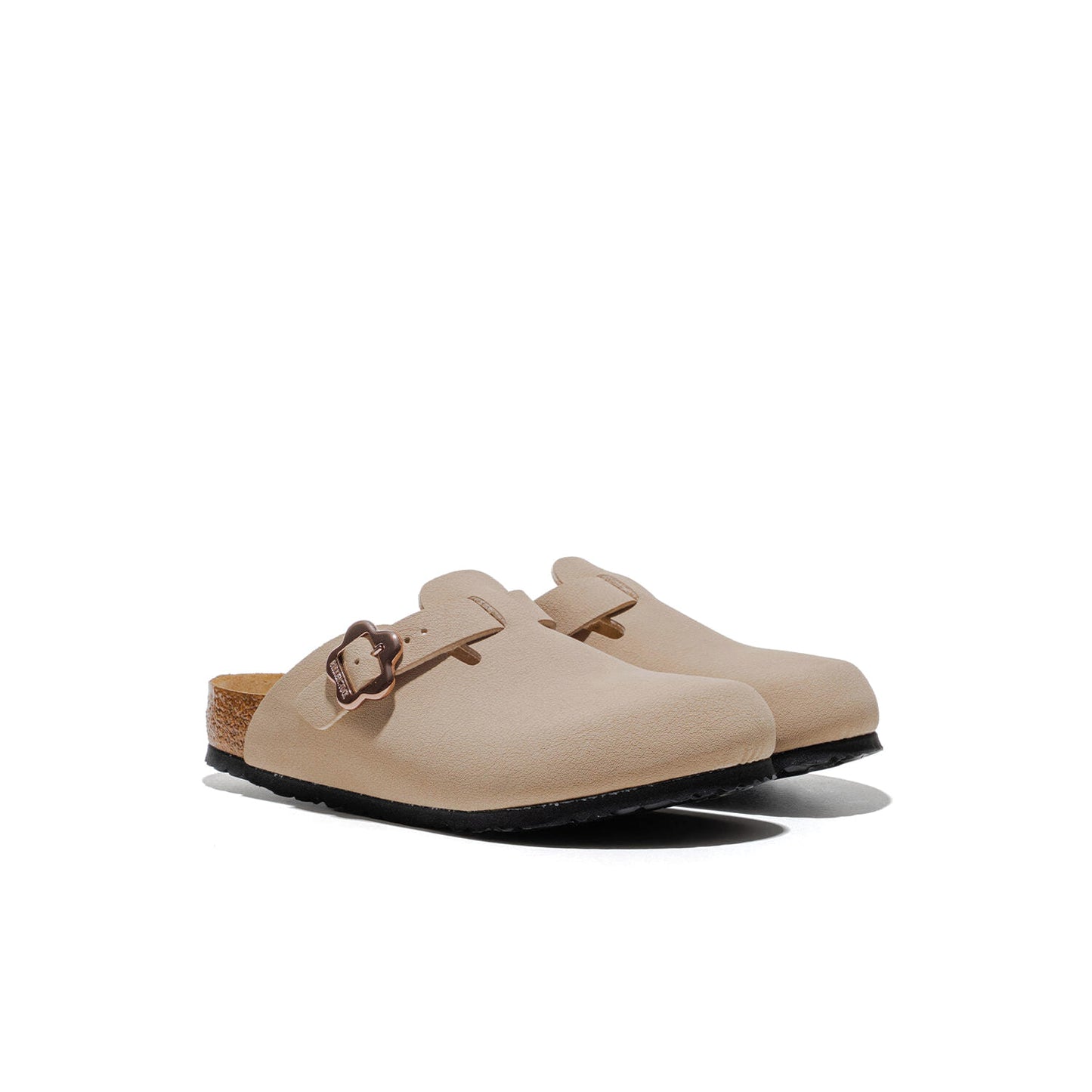 Birkenstock Boston Kids Flower Buckle BFBC Sandcastle  - 1030630