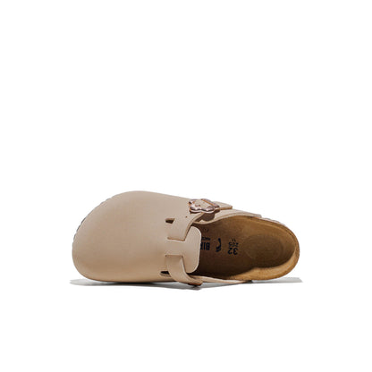 Birkenstock Boston Kids Flower Buckle BFBC Sandcastle  - 1030630