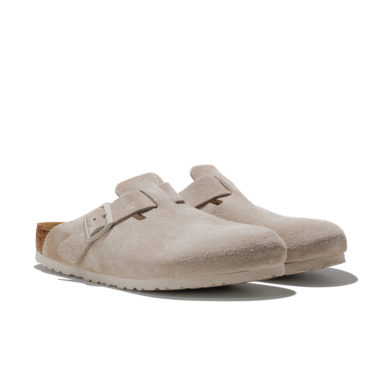 Birkenstock Boston LEVE Oyster  - 1031623