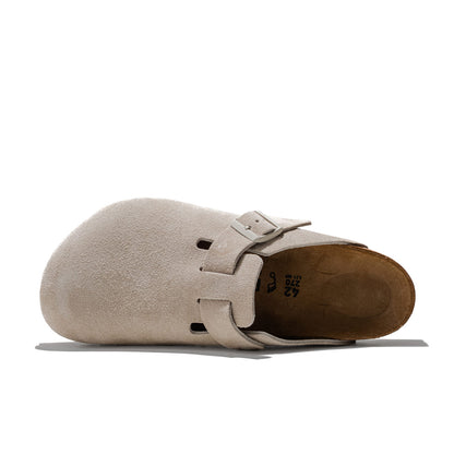 Birkenstock Boston LEVE Oyster  - 1031623