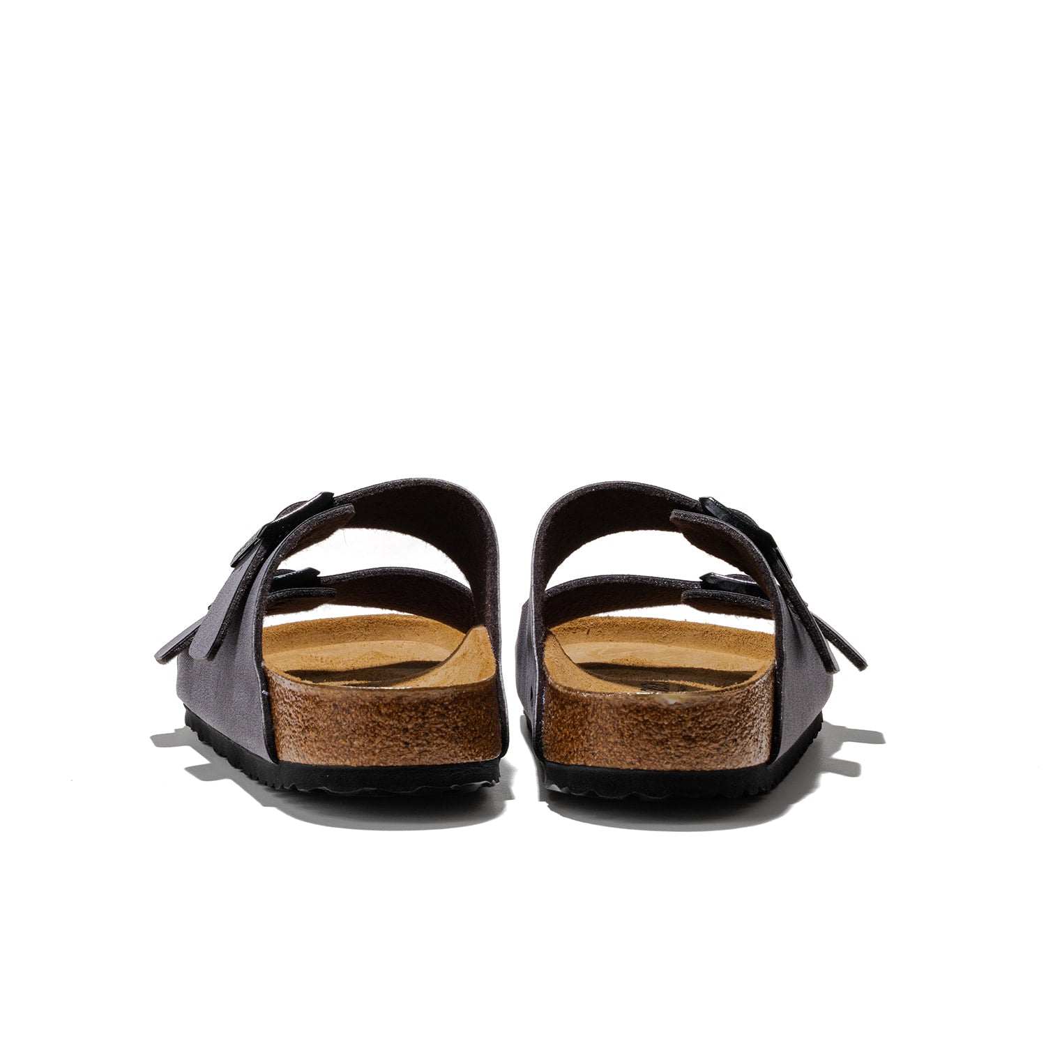 Birkenstock Arizona BFBC Velvet Gray/Black Buckles  - 1032045