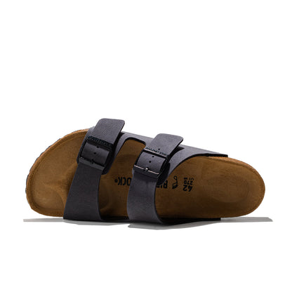 Birkenstock Arizona BFBC Velvet Gray/Black Buckles  - 1032045