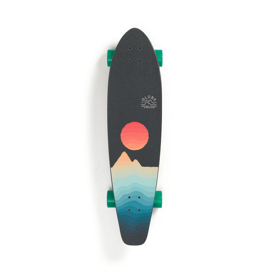 Globe Arcadia 35.875" Cruiserboard Black Maple/Chromeset
