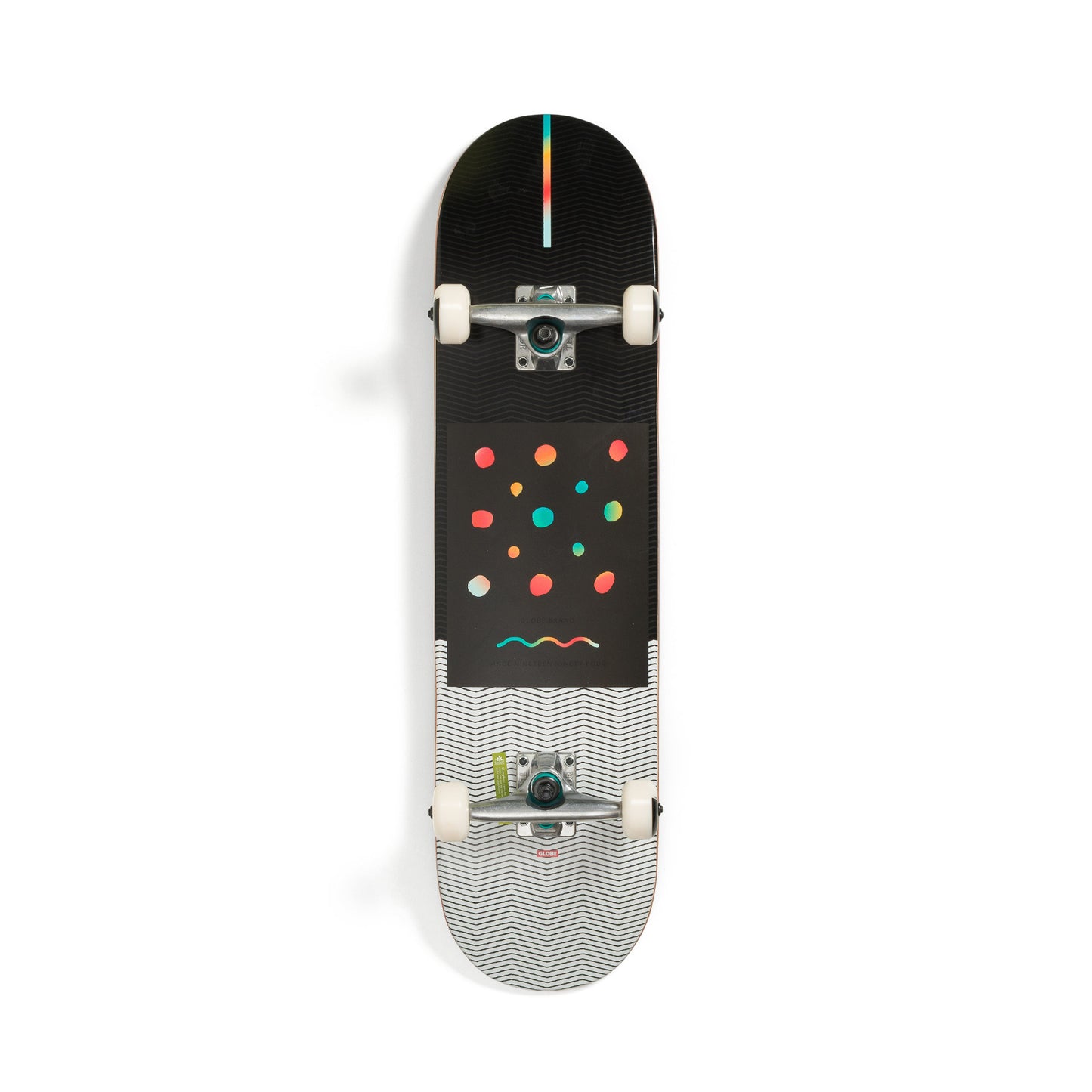Globe G1 Nine Dot Four 8.0" Skateboard Black/White