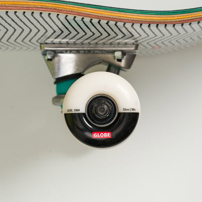 Globe G1 Nine Dot Four 8.0" Skateboard Black/White
