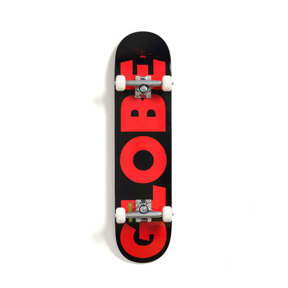 Globe G0 Fubar 7.75" Skateboard Complete Black/Red