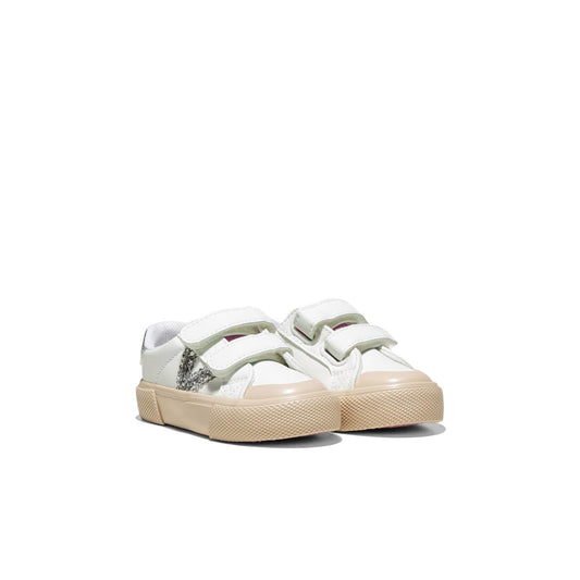 Victoria Tribu Tiras Pele/Glitter Plata  - 1065190-14