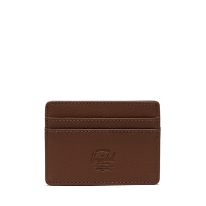 Herschel Supply Co. Charlie Vegan Leather RFID Saddle Brown  - 11147-03272