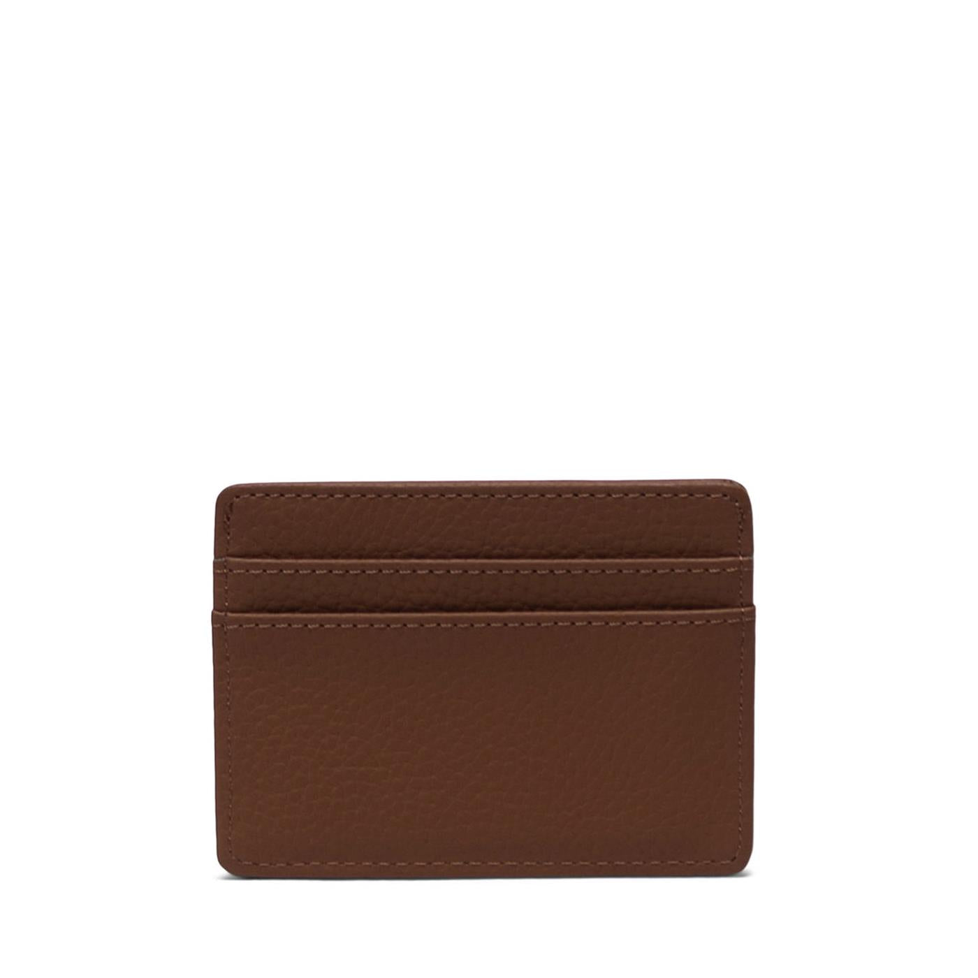 Herschel Supply Co. Charlie Vegan Leather RFID Saddle Brown  - 11147-03272