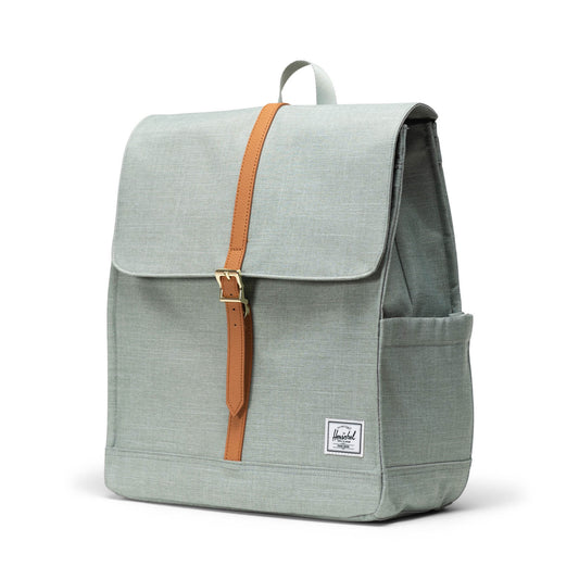Herschel Supply Co. City Backpack Iceberg Green Crosshatch  - 11376-06569