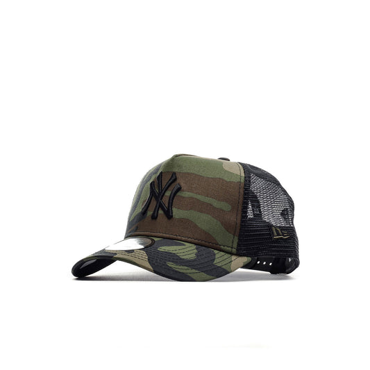 New Era Clean Trucker Ny Yankees Woodland Camo/Black  - 11579473E