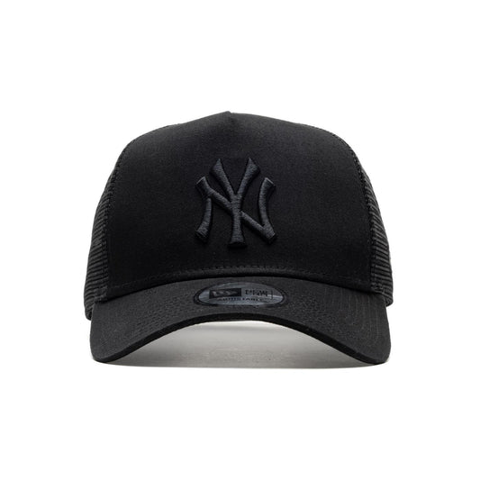 New Era Clean Trucker Ny Yankees Black/Black  - 11579474E