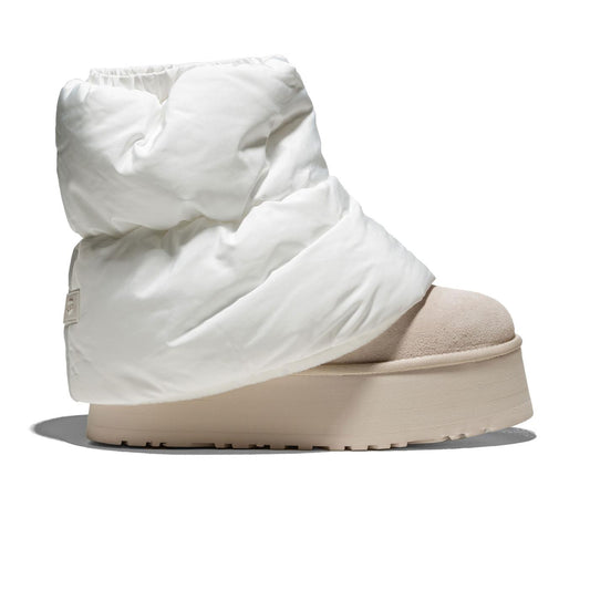 Ugg Classic W Classic Mini Dipper Puffer White/Ceramic  - 1158275-WCRM