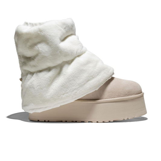 Ugg Classic W Classic Mini Dipper Puffer White/Ceramic  - 1158275-WCRM