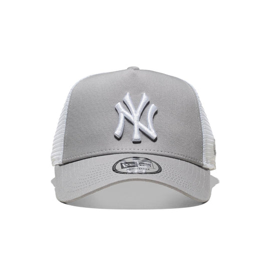 New Era Clean Trucker Ny Yankees Gray/White  - 11588490E