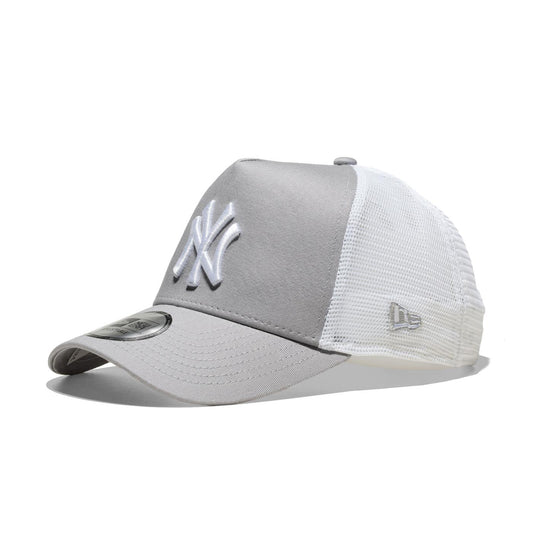 New Era Clean Trucker Ny Yankees Gray/White  - 11588490E