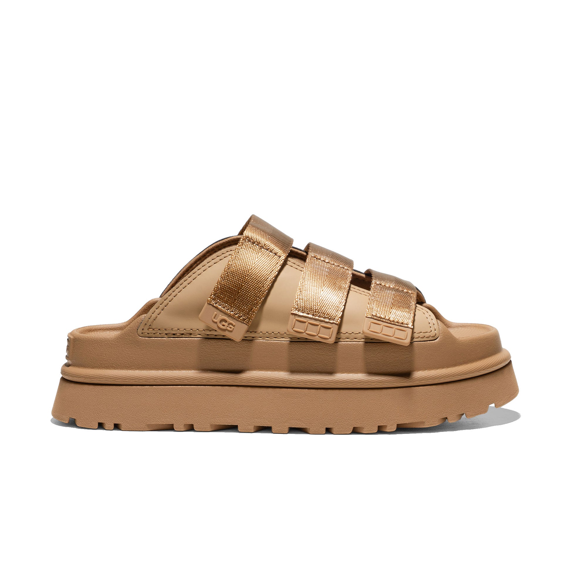Ugg W GoldenGlow Slide Dark Sand  - 1167430-DND