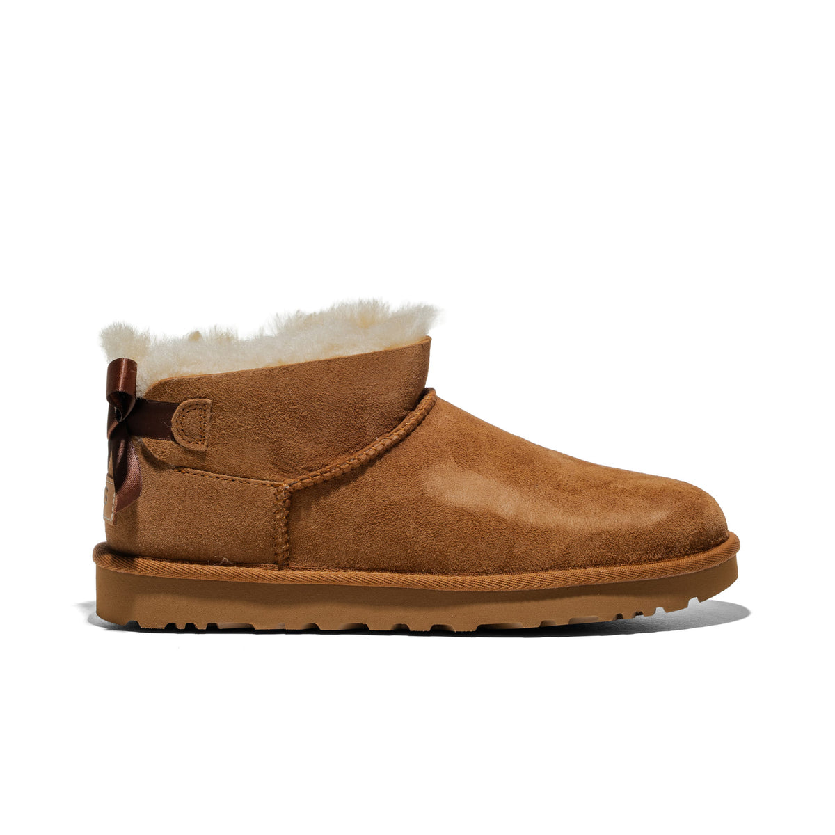 Ugg Ultra Mini Bailey Bow Chestnut  - 1185491-CHE