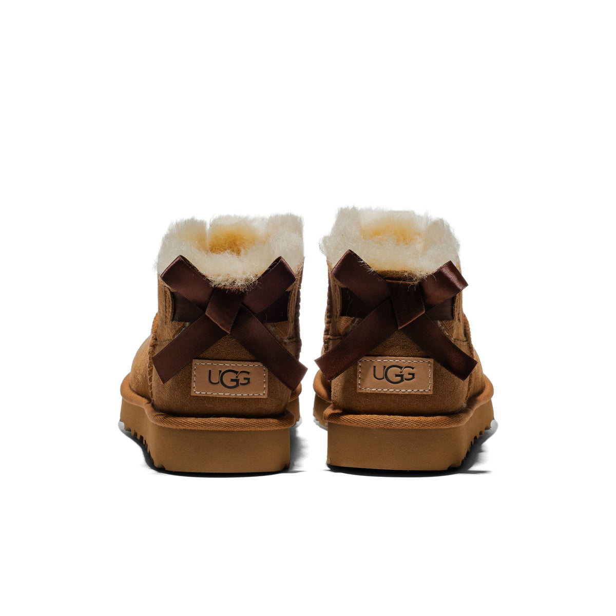 Ugg Ultra Mini Bailey Bow Chestnut  - 1185491-CHE