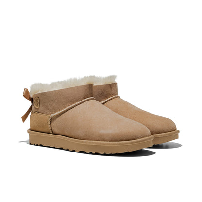 Ugg Ultra Mini Bailey Bow Sand  - 1185491-SAN