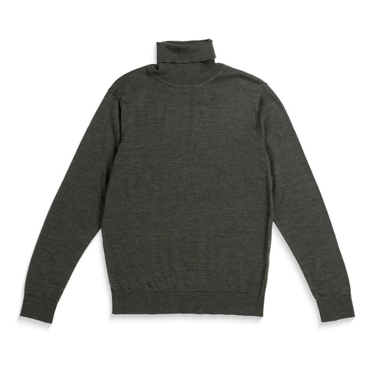 Jack & Jones Merino Knit Roll Neck Peat  - 12216829P