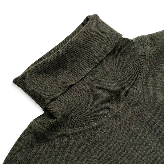 Jack & Jones Merino Knit Roll Neck Peat  - 12216829P